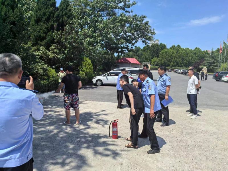 星腾云盾参加消防安全培训演练活动